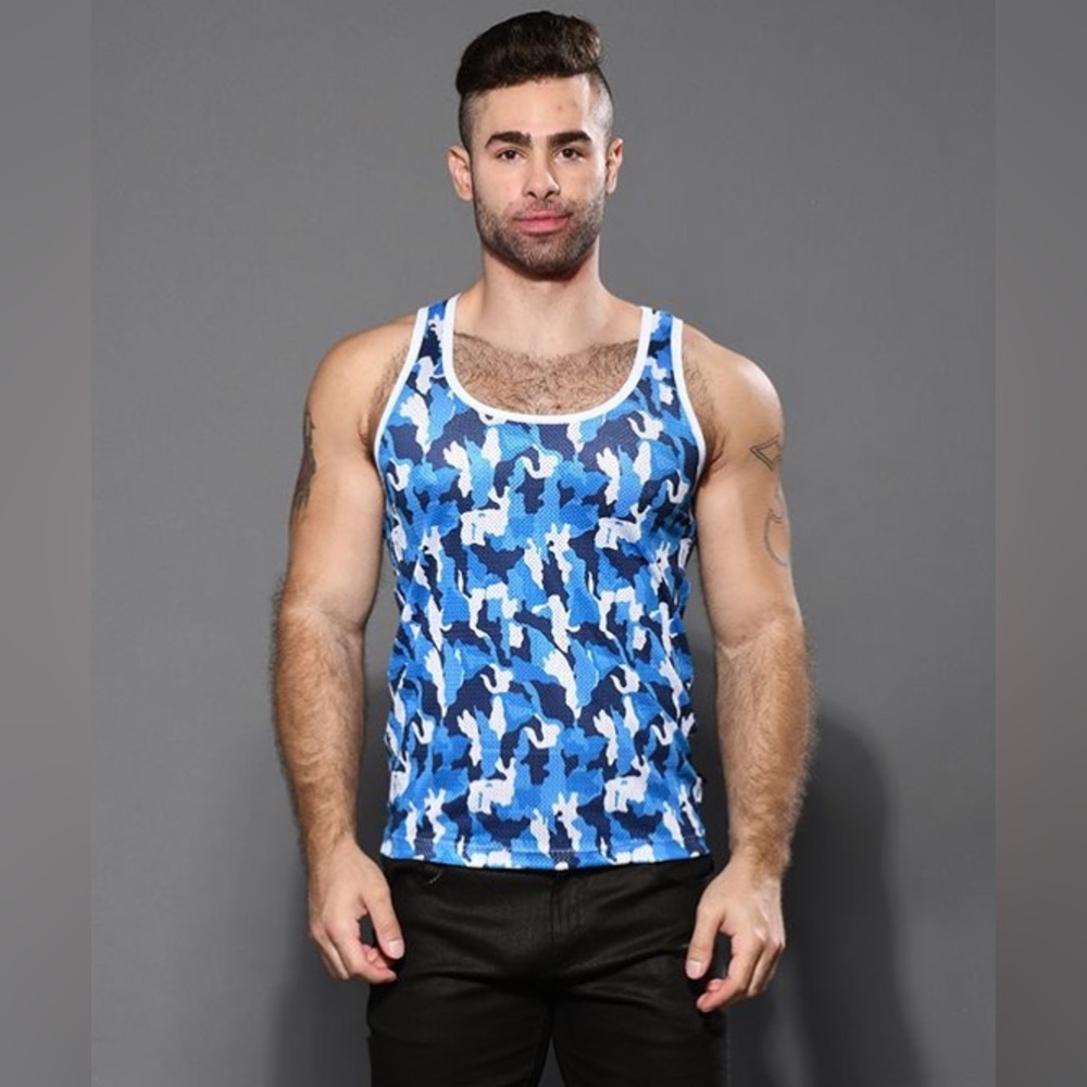 Camouflage Mesh Tank